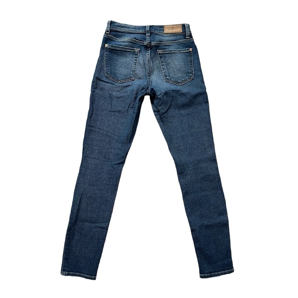 Seven 7 For All Mankind Luxe Vintage The Ankle Skinny Jeans Size 25